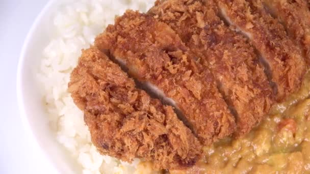 Japán Snack Curry Videóklip — Stock videók