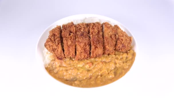 Japán Snack Curry Videóklip — Stock videók