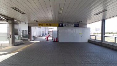 Odaiba Sökme, Tokyo Japonya Şubat 2023