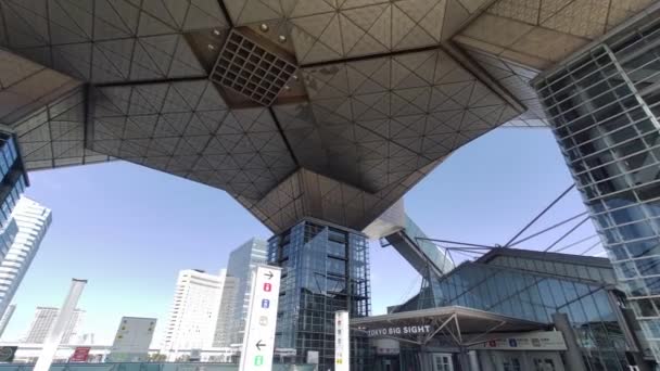 Tokyo Big Sight Daytime Landscape 2023 — стокове відео