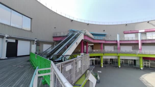 Odaiba Demontage Tokio Japan Februar 2023 — Stockvideo
