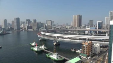 Tokyo Gökkuşağı Köprüsü Manzarası Mart 2023