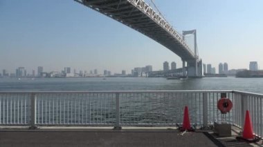 Tokyo Gökkuşağı Köprüsü Manzarası Mart 2023