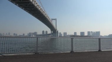 Tokyo Gökkuşağı Köprüsü Manzarası Mart 2023