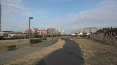 Urayasu Hinode Sahil Alanı, Japonya Sabah Erkenden