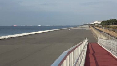 Urayasu Hinode Sahil Alanı, Japonya Sabah Erkenden