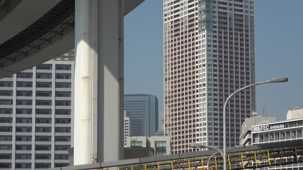 Tokyo Rainbow Bridge Landscape March 2023 — Stock Video