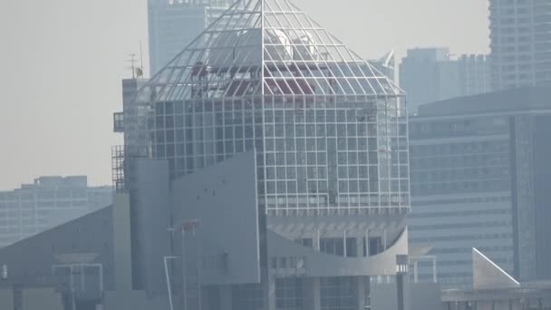 Harumi Muelle 2023 Telefoto Video Tokio — Vídeos de Stock