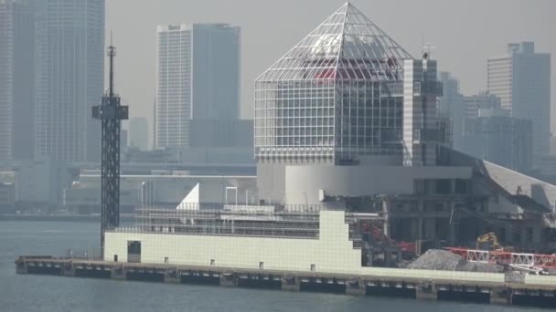 Harumi Wharf 2023 Telephoto Video Tokyo — 비디오