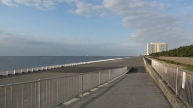 Urayasu Hinode Sahil Alanı, Japonya Sabah Erkenden