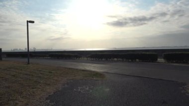 Urayasu Hinode Sahil Alanı, Japonya Sabah Erkenden