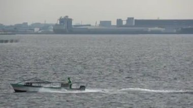 Tokyo Körfezi Sabah Erken saatlerde Chiba Bölgesi, Japonya 2023