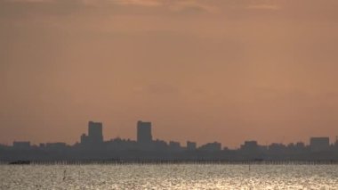 Tokyo Körfezi Sabah Erken saatlerde Chiba Bölgesi, Japonya 2023