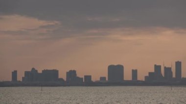 Tokyo Körfezi Sabah Erken saatlerde Chiba Bölgesi, Japonya 2023