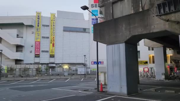 Urayasu Japan Chiba Early Morning 2023 — Stock Video