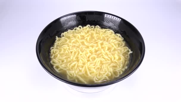 Japonská Sůl Ramen Žádné Ingredience — Stock video