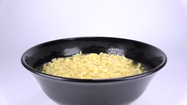Salt Ramen Japonês Sem Ingredientes — Vídeo de Stock