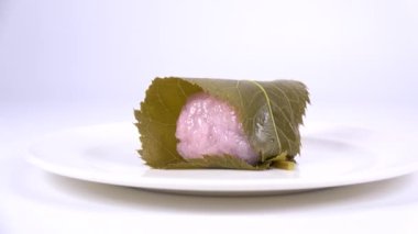 Sakuramochi Domyoji Japon geleneksel tatlıları.