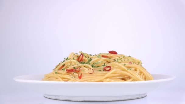 Pasta Peperoncino 视频短片 — 图库视频影像