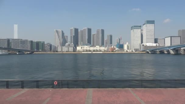 东京湾区景观2023春 — 图库视频影像