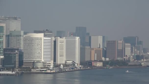 Весной 2023 Года Токийском Заливе — стоковое видео