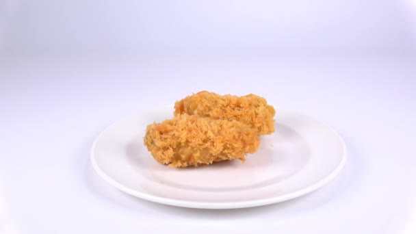 Japanese Fried Oysters Відео Кліп — стокове відео
