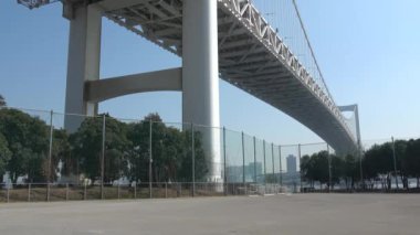 Shibaura Güney İskelesi Parkı 2023 Gökkuşağı Köprüsü