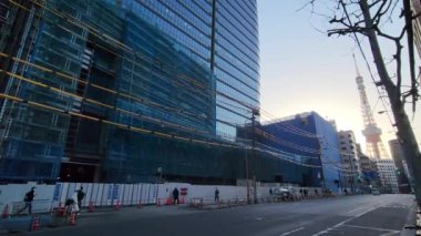 Azabudai Hills inşaatı devam ediyor Mart 2023, Japonya Tokyo