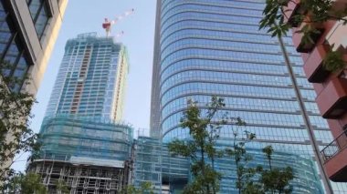 Azabudai Hills inşaatı devam ediyor Mart 2023, Japonya Tokyo