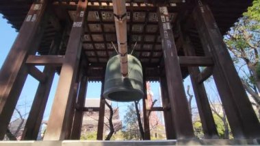 Zojoji Tapınağı Sabah erken saatlerde, Japonya Tokyo 2023