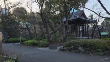 Zojoji Tapınağı Sabah erken saatlerde, Japonya Tokyo 2023