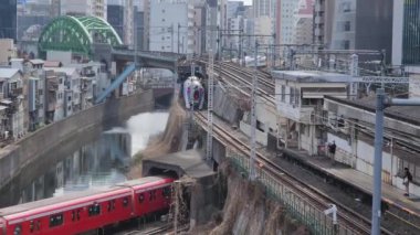 Ochanomizu Manzarası, Japonya Tokyo Mart 2023