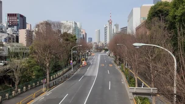 Τοπίο Ochanomizu Ιαπωνία Τόκιο Μάρτιος 2023 — Αρχείο Βίντεο