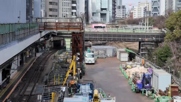 Пейзаж Очаномидзу Япония Март 2023 — стоковое видео