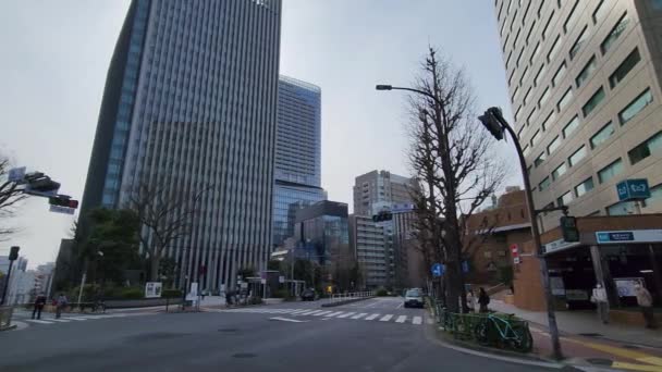 Krajobraz Ochanomizu Japonia Tokio Marzec 2023 — Wideo stockowe