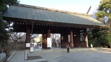 Yasukuni Tapınağı Kiraz çiçekleri, Japonya Tokyo 2023