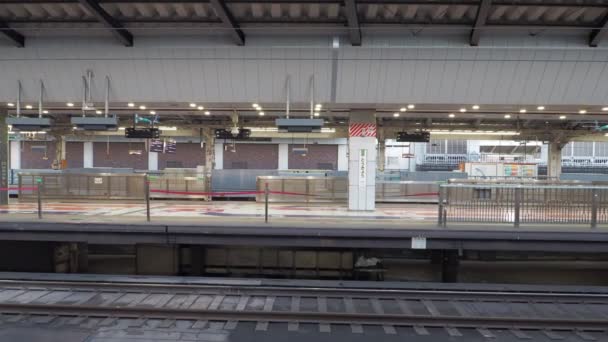 Tokyo Station Tidigt Morgonen April 2023 — Stockvideo