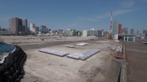 2023年4月 日本东京筑地市场旧址 — 图库视频影像
