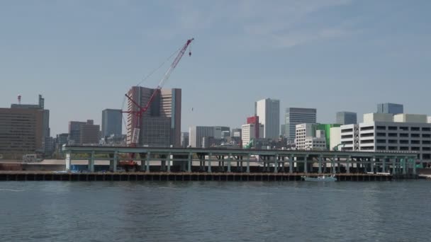 Tidigare Webbplats För Tsukiji Market April 2023 Japan Tokyo — Stockvideo