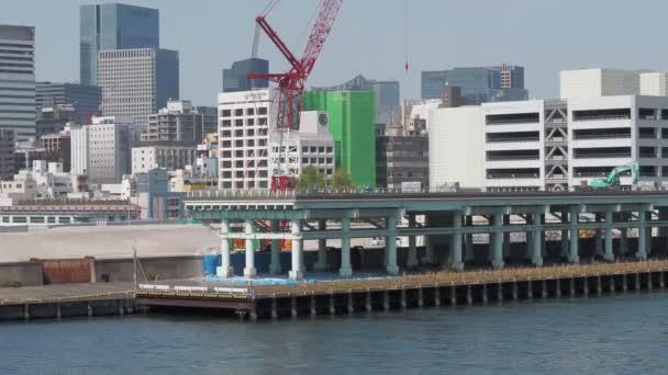Ehemaliger Standort Des Tsukiji Marktes April 2023 Japan Tokio — Stockvideo