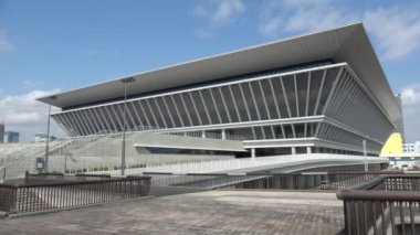 Tatsumi no Mori Sahil Parkı Kiraz Çiçeği 2023, Japonya Tokyo