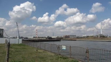 Shinsuna baraj kapısı inşaatı 2023, Japonya Tokyo