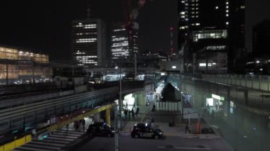 Hamamatsucho Gece Manzarası, Tokyo Nisan 2023