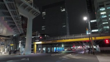 Hamamatsucho Gece Manzarası, Tokyo Nisan 2023