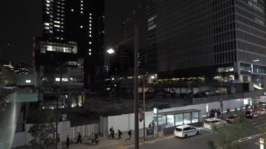 Hamamatsucho Gece Manzarası, Tokyo Nisan 2023