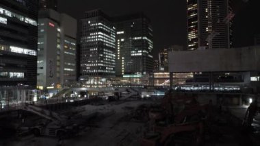Hamamatsucho Gece Manzarası, Tokyo Nisan 2023