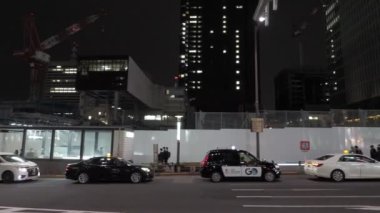 Hamamatsucho Gece Manzarası, Tokyo Nisan 2023