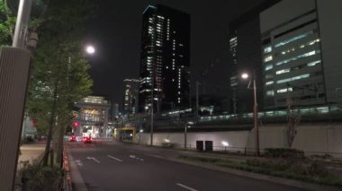 Hamamatsucho Gece Manzarası, Tokyo Nisan 2023