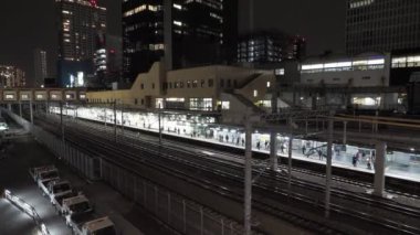 Hamamatsucho Gece Manzarası, Tokyo Nisan 2023