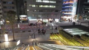 Hamamatsucho Gece Manzarası, Tokyo Nisan 2023